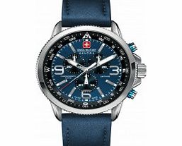 Swiss Military Mens Arrow Blue Chronograph Watch