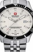 Swiss Military Mens Flagship All Silver Watch