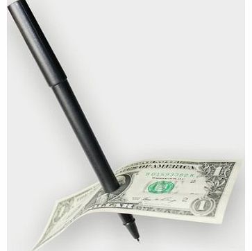 Fancy Magic Trick Pen Penetration Through Money Note Trick Great
