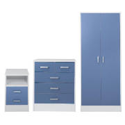 sydney bedroom furniture package, Blue