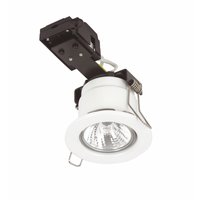 Fire-rated GU10 Fixed Downlight White