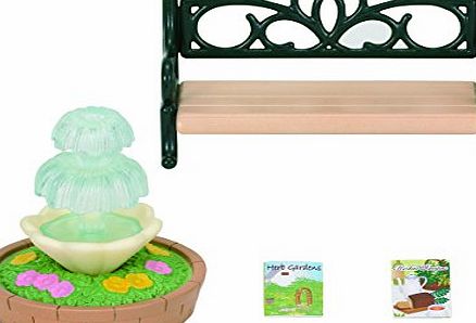 Sylvanian Families Bench and Fountain