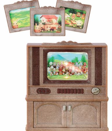 Sylvanian Families Deluxe TV Set