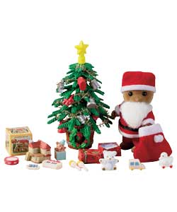 Father Christmas and Tree Set