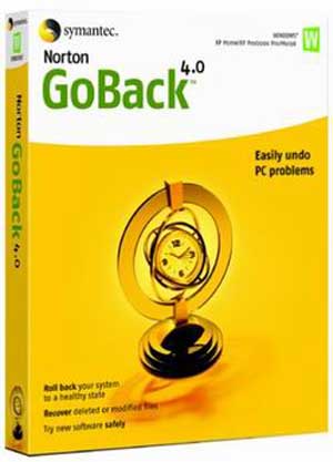 Symantec Norton Anti-Virus 2005 - Go Back