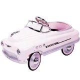 Baby Pink Comet Pedal Car