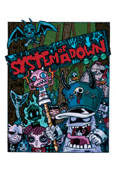 System Of A Down Souls Depart Poster