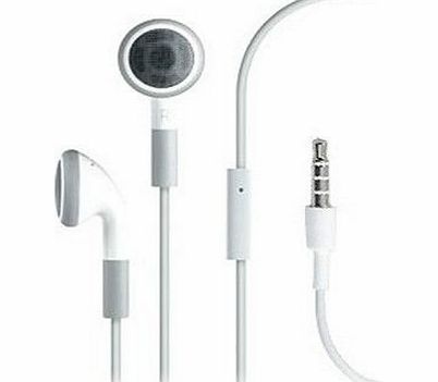 szll 3.5mm Earphone Headset Headphone With Remote Mic for Apple iPhone 5 4/4S