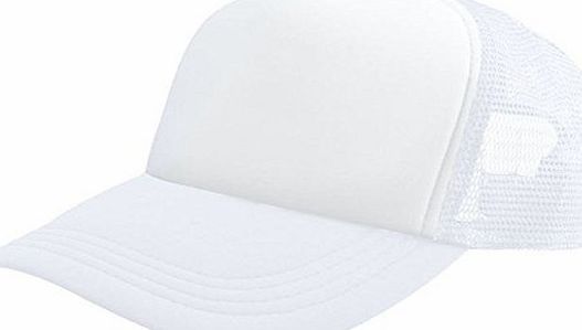 SZTARA Men Women Hip-Hop Baseball Cap Half Mesh Blank Freehand Hat UV Protection Sun Headwear Adjustable Visor Sports Head Accessory