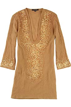 T-Bags Sienna cotton and sequin kurta