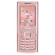 T-Mobile Nokia 6500c Mobile Phone Pink