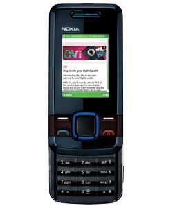 Nokia 7100 Black and Blue