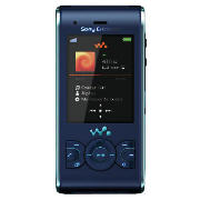 T-Mobile Sony Ericsson W595 Mobile Phone Blue