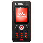 T-Mobile Sony Ericsson W880i Mobile Phone Black