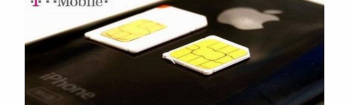 T-Mobile T mobile micro sim card for iphone 4 pay as you go