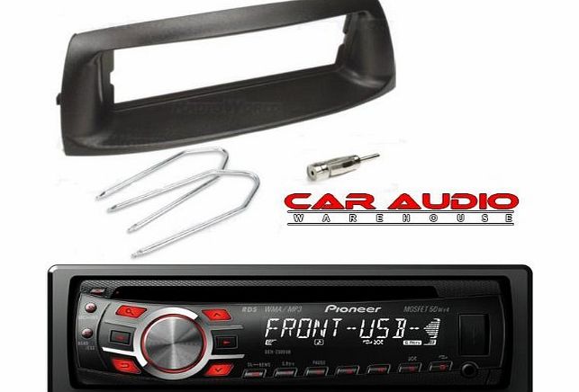 T1 Audio Pioneer Fiat Punto Complete Stereo and Fitting Kit - Allows the install of a Pioneer Car Stereo System into a Fiat Punto 1999 to 2005 ***Package Includes a Pioneer CD MP3 Car Stereo Player, Facia Adap