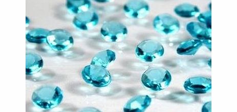 Table Crystals 4000 Aqua/Turquoise Quality Diamond Scatter Crystals Wedding Table Decoration by Wonderland Home