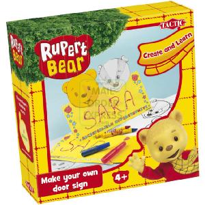 Tactic Games UK Make Your Own Rupert Bear Door Sign