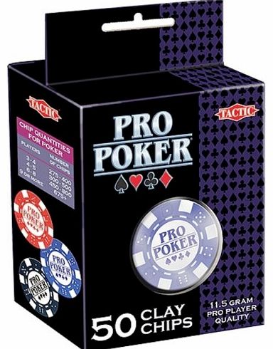 Tactic Games UK Pro Poker Reloader 50 Chips