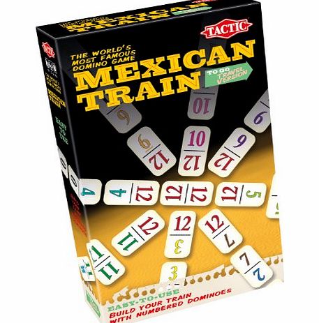 Tactic Mexican Train Travel Travel Game