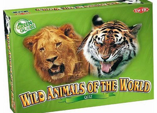 Wild Animals of the World Card Quiz