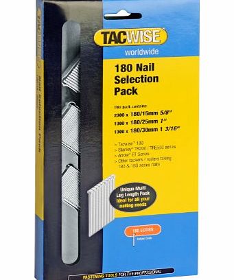 Tacwise 180 NAIL ASSORTMENT PACK (4000) 18G