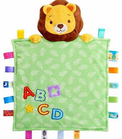 Taggies - Peek a Boo Lion - Baby Security Blanket
