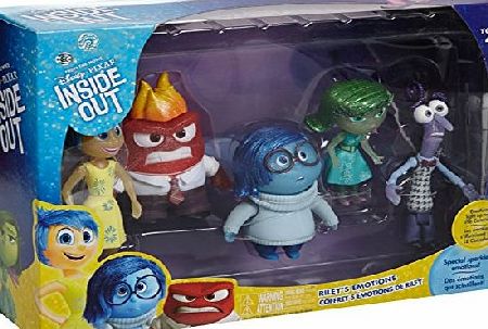 Takara Tomy  DISNEY PIXAR INSIDE OUT JOY SADNESS FEAR ANGER DISGUST FIGURE 5pcs DS61109