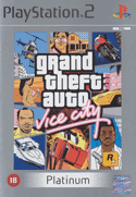 Grand Theft Auto Vice City Platinum PS2
