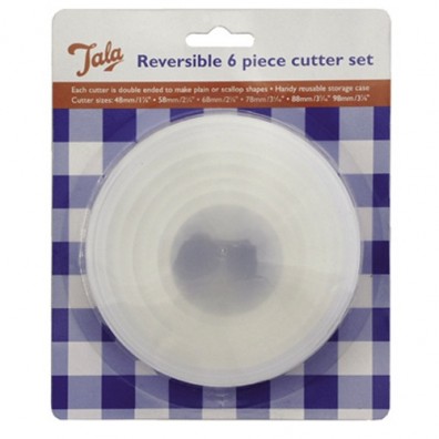 Tala Reversible Plain and Crinkle Cutter Set