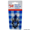 Tala Stainless Steel Holly Leaf Cutters Assorted Pack
