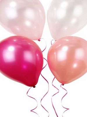 Talking Tables Pink-n-Mix Ballons, Pack of 12