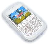 FoneM8 - Blackberry Curve 8900 Silicone Skin Case - White - Lifetime Warranty