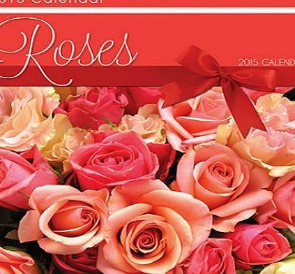 Tallon 2015 Beautiful Roses Square To Rectangle Month Per Page Wall Calendar - 12 Images