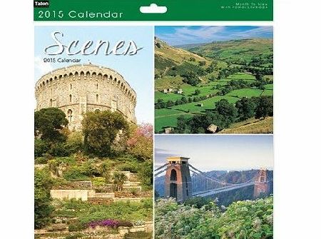 Tallon 2015 Square Month To View Photo Wall Calendar Scenic - Scenes