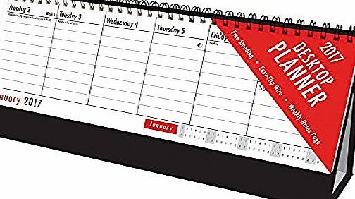 Tallon 2017 Desk-Top Flip Calendar