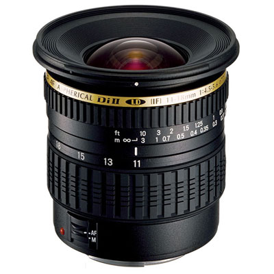 Tamron 11-18mm f/4.5-5.6 XR DI II Lens - Canon Fit