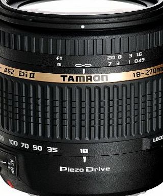 Tamron AF 18-270mm f/3.5-6.3 Di II VC PZD LD Aspherical IF Macro Zoom Lens with Built in Motor for Nikon DSLR Cameras