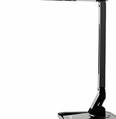 TaoTronics Desk Lamp, TaoTronics Table Lamps LED Elune Touch Control, 5-Level Dimmable (4 Lighting Modes, Flexible Arm, 1-Hour Auto Timer, 5V/1A USB Port, Foldable Lamp) - Black