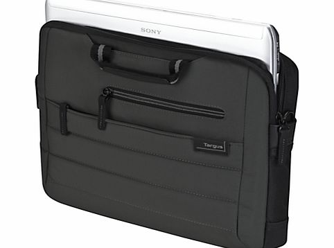 Targus Pewter 15.6`` Topload Laptop Case, Grey