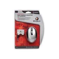Retractable Laser Mouse and Travel Hub