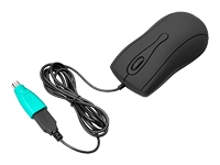 TARGUS USB Optical Mouse with PS/2 Adapter - mouse