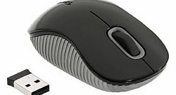 Wireless Compact Laser Mouse - Black
