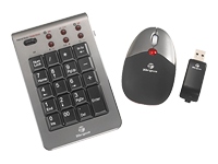 Wireless Keypad and Optical Mouse Combo -