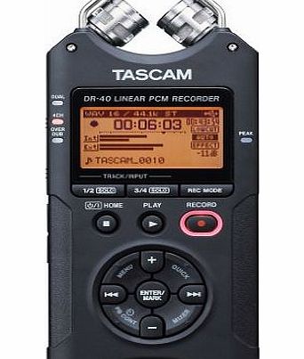 Tascam Dr-40 4-Track Portable Digital Recorder