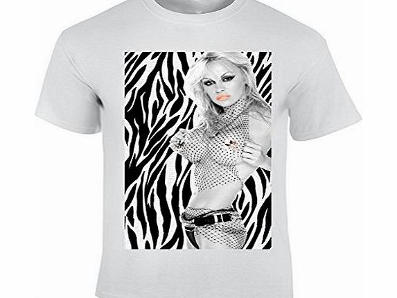 Pamela Anderson Zebra - Small T-Shirt