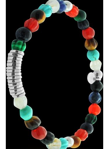 Tateossian Mens Mix Bead Bracelet BL3901