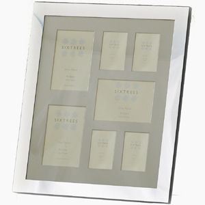 Taylor Silver Plated Collage Photo Frame