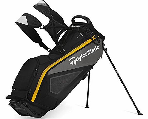 TaylorMade 2014 Pure Lite Golf Stand Bag - Black/Grey/Yellow