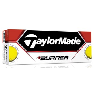 TaylorMade Golf TaylorMade Burner Yellow Golf Balls (12 Balls)